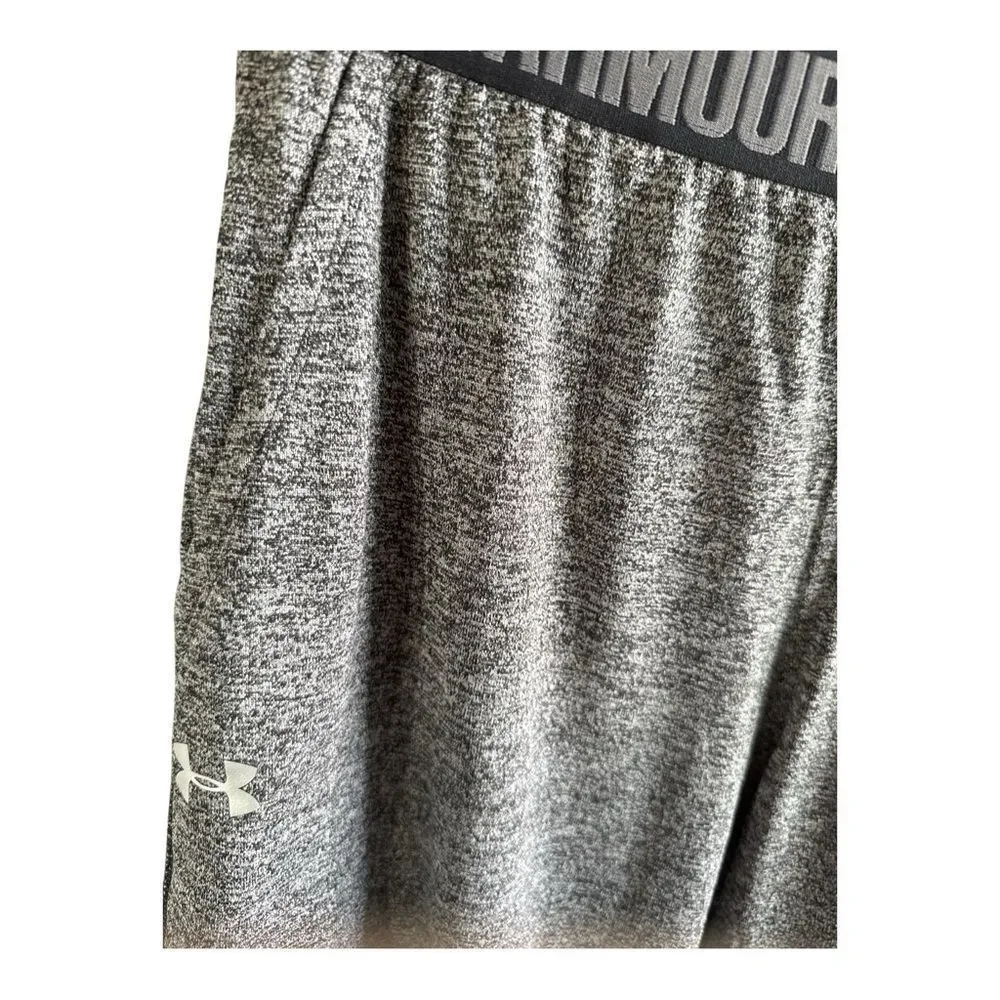 Under Armour Women’s Heathered Gray Banded Loose Joggers